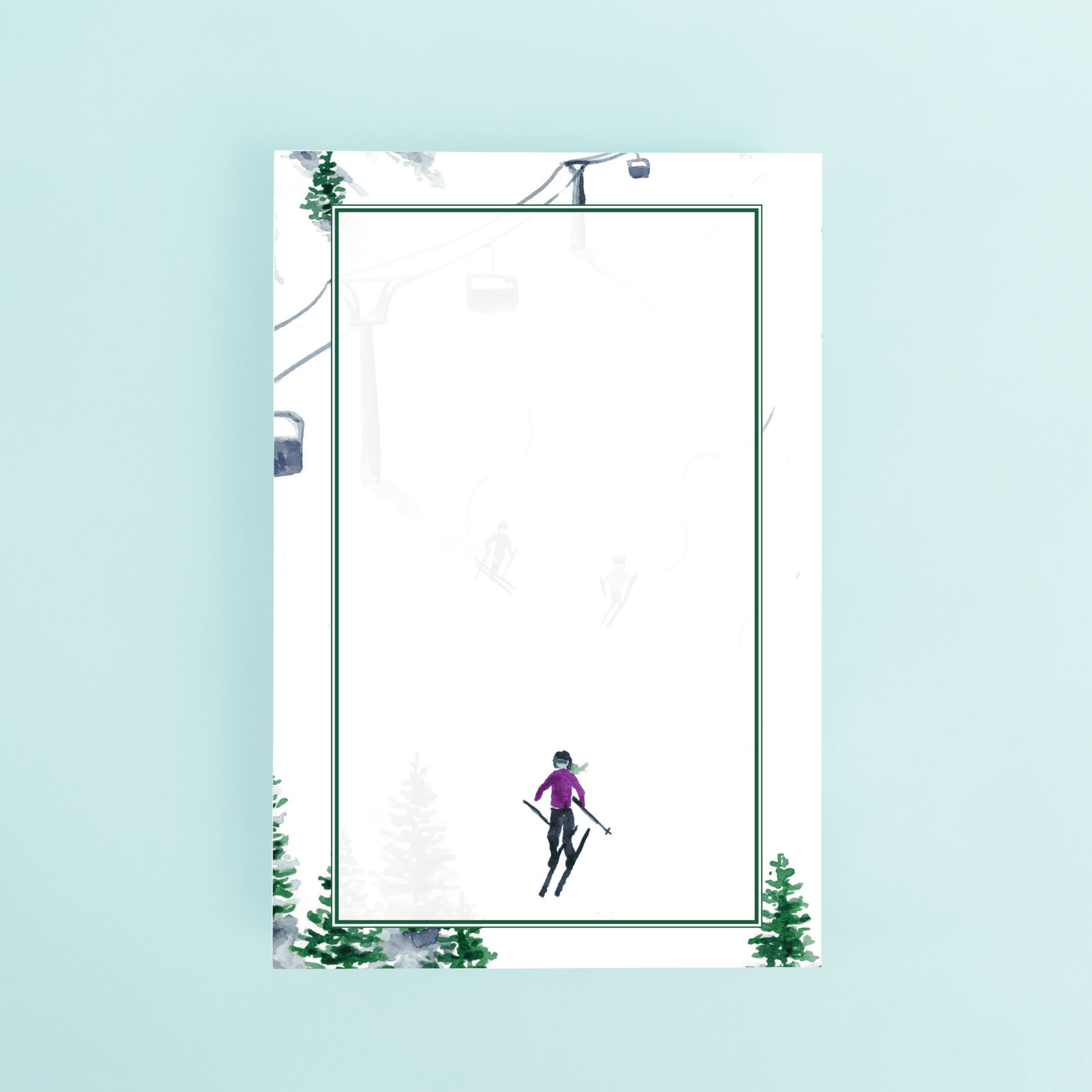 Ski Slope - themonogram manor 
