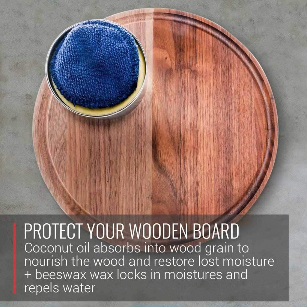 Complete Care Kit for Wood Cutting Boards - themonogram manor 