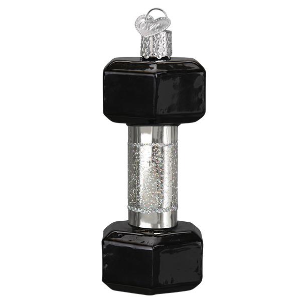 Dumbbell Ornament - themonogram manor 