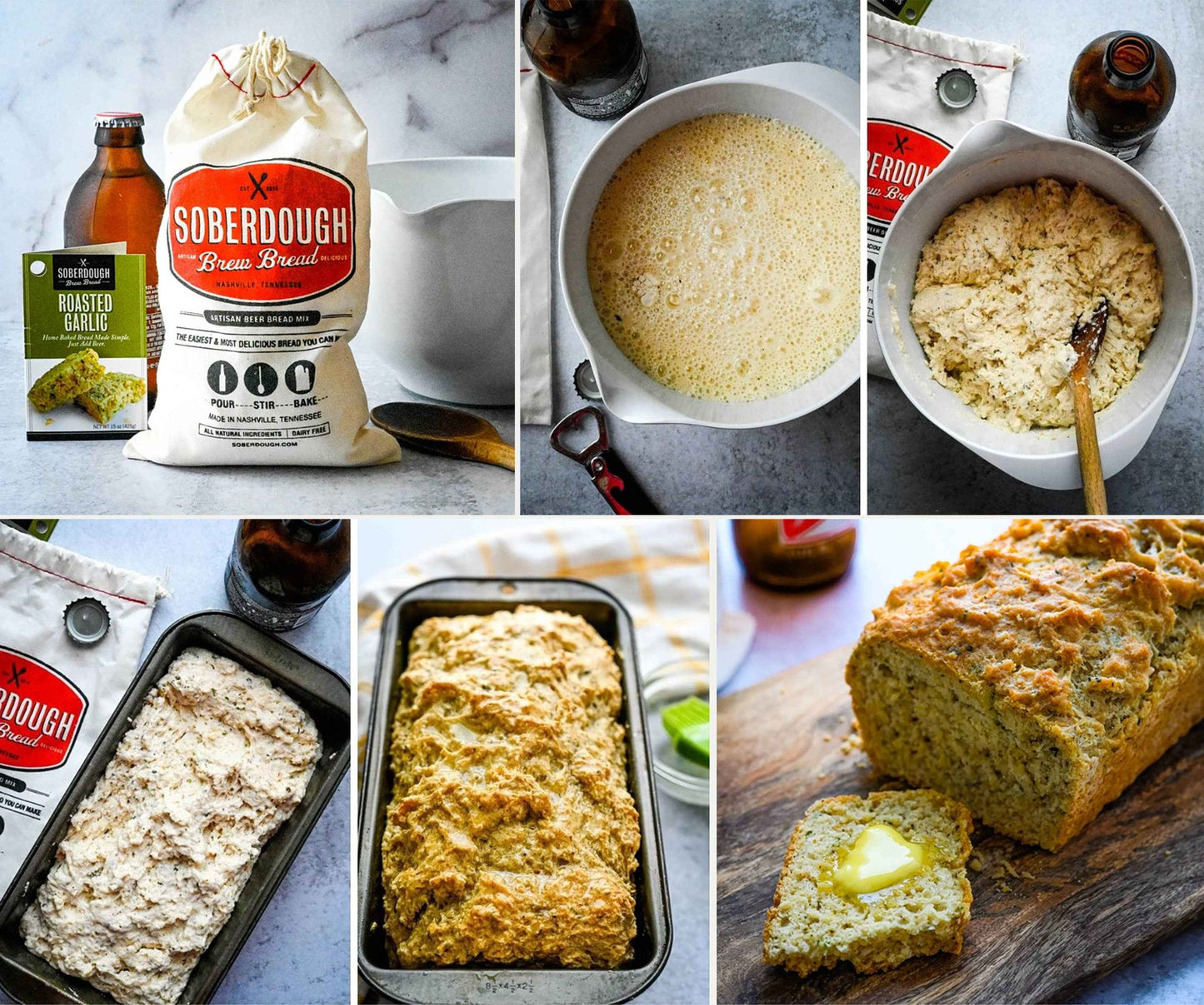 Texas Beer Bread - Lemon Poppy Seed - themonogram manor 