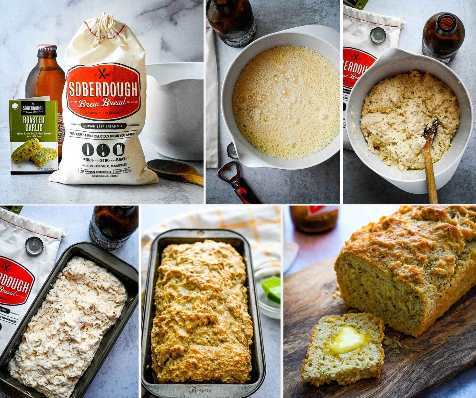 Texas Beer Bread - Lemon Poppy Seed - themonogram manor 