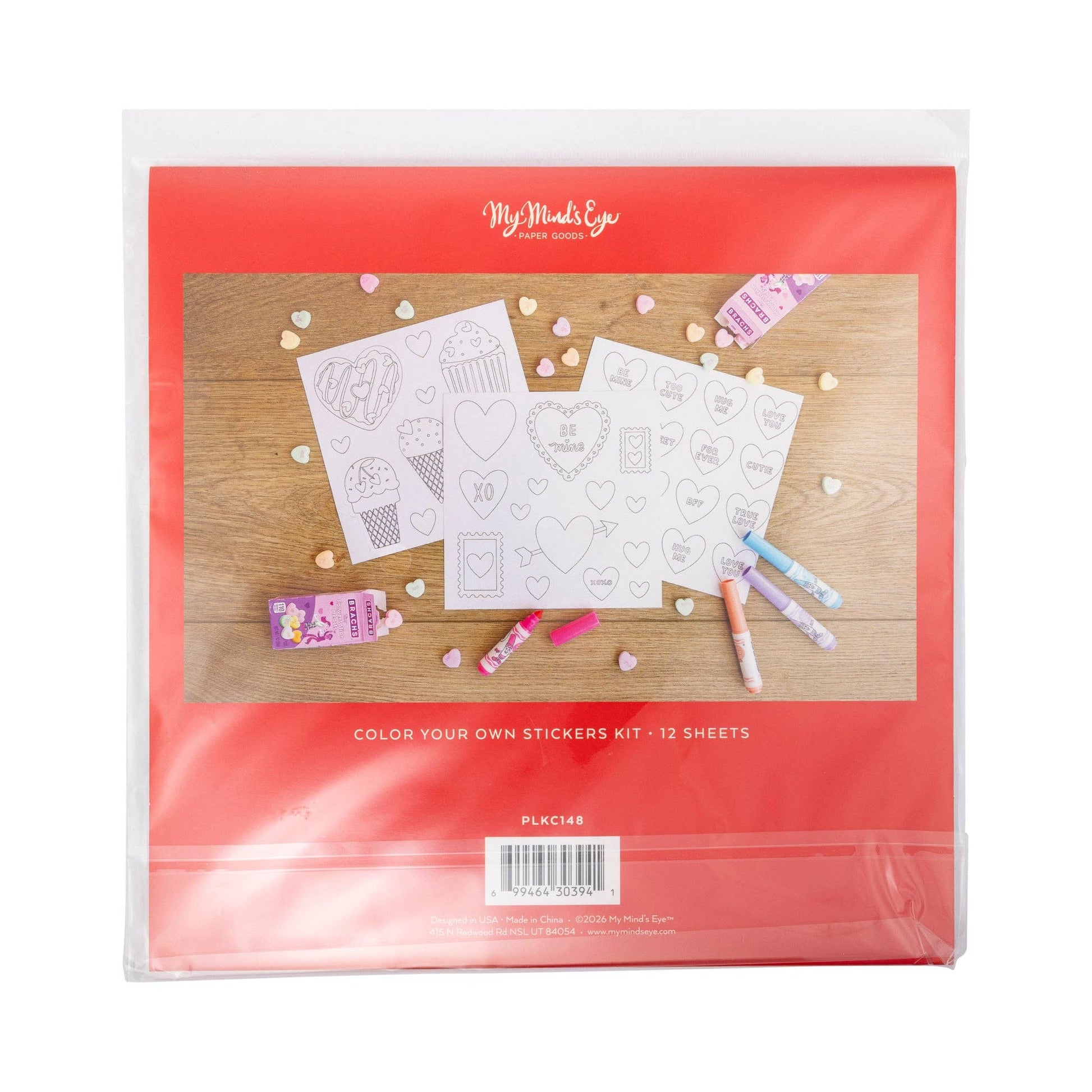 Color Your Own Stickers Kit - themonogram manor 