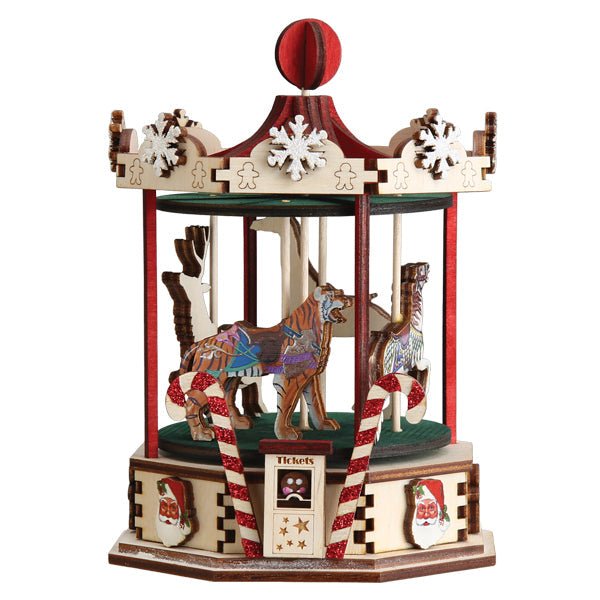 Christmas Carousel Ornament - themonogram manor 