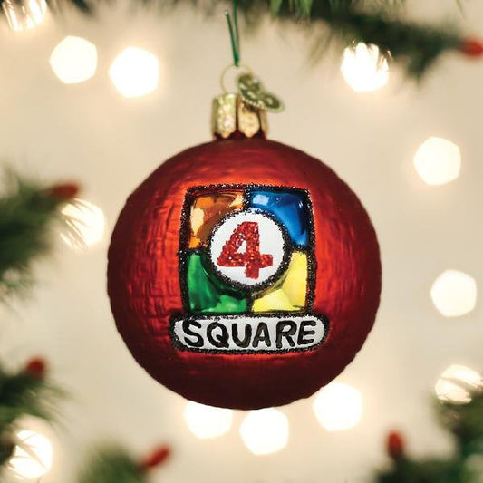 4 Square Ball Ornament - themonogram manor 