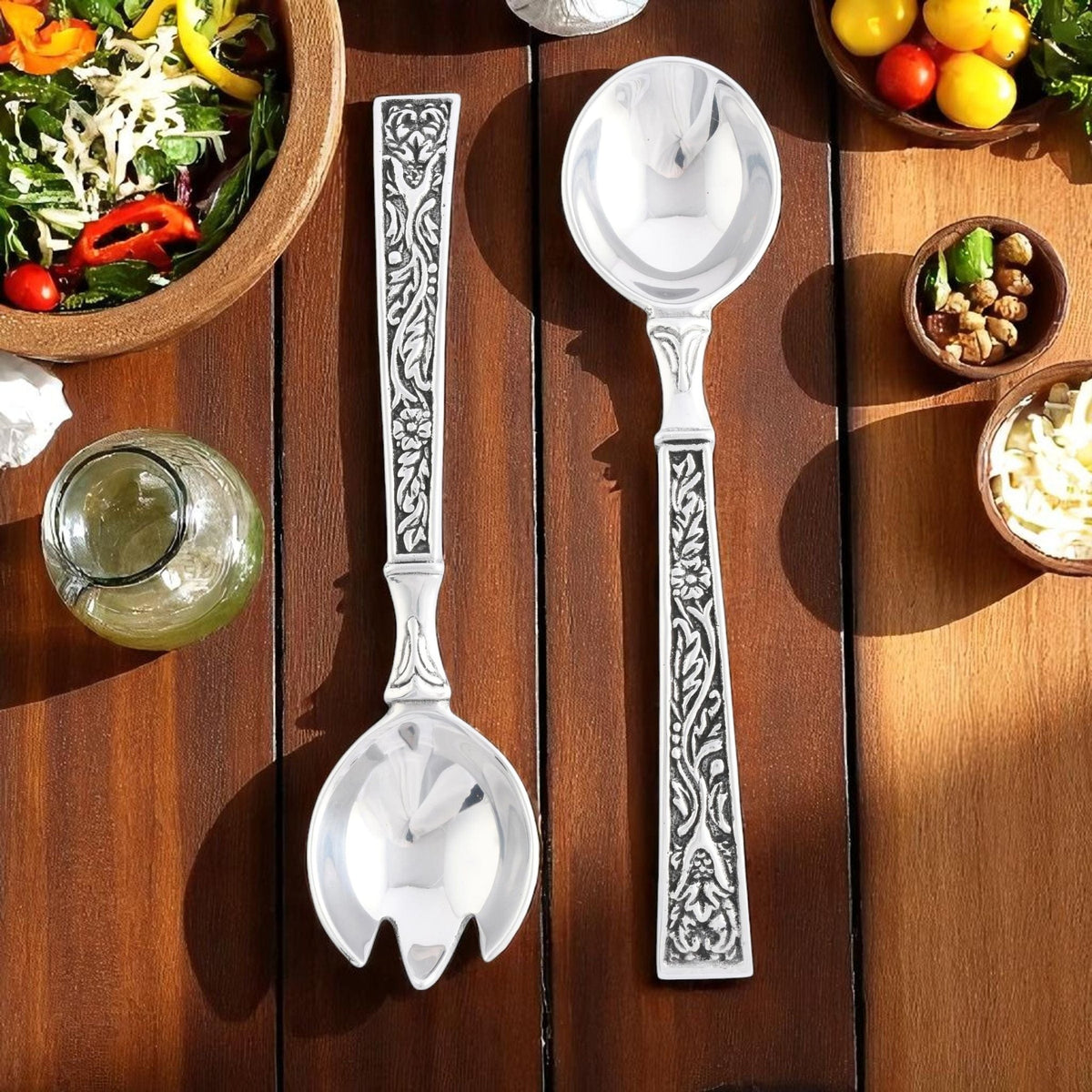 Concho Pattern Serving Set - themonogram manor 