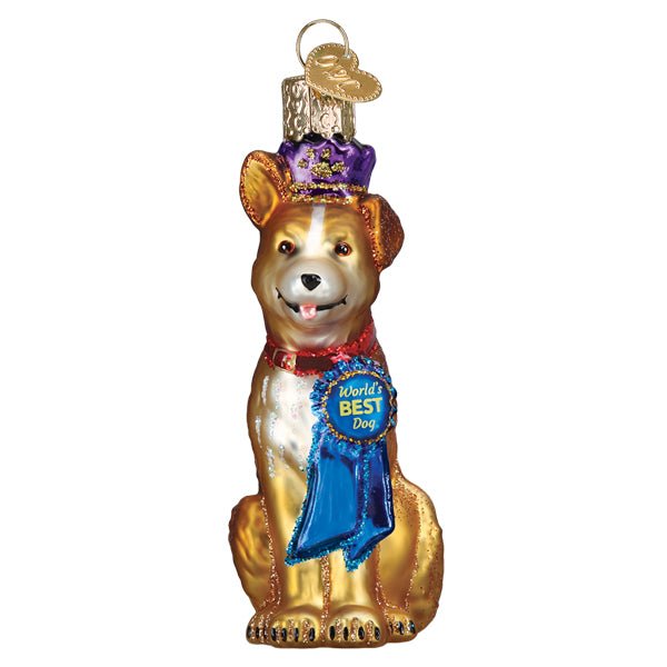 World's Best Dog Ornament - themonogram manor 
