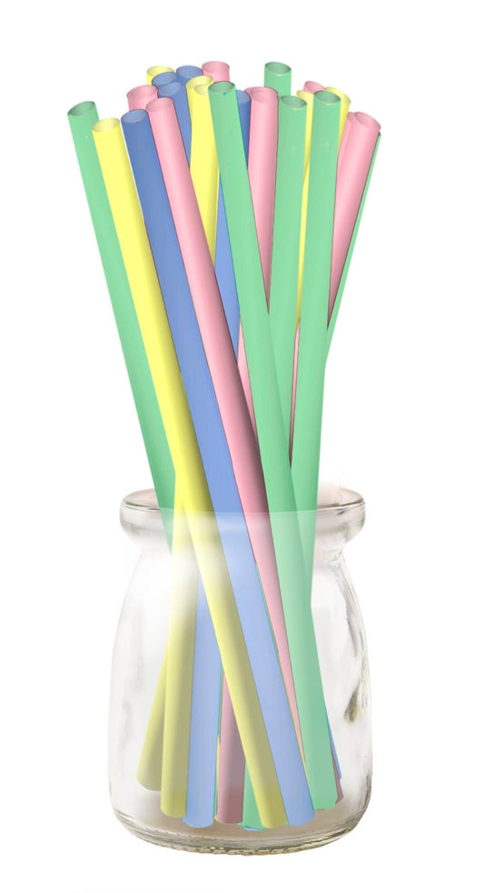 Straw Assorted Compostable PLA/100pk - themonogram manor 