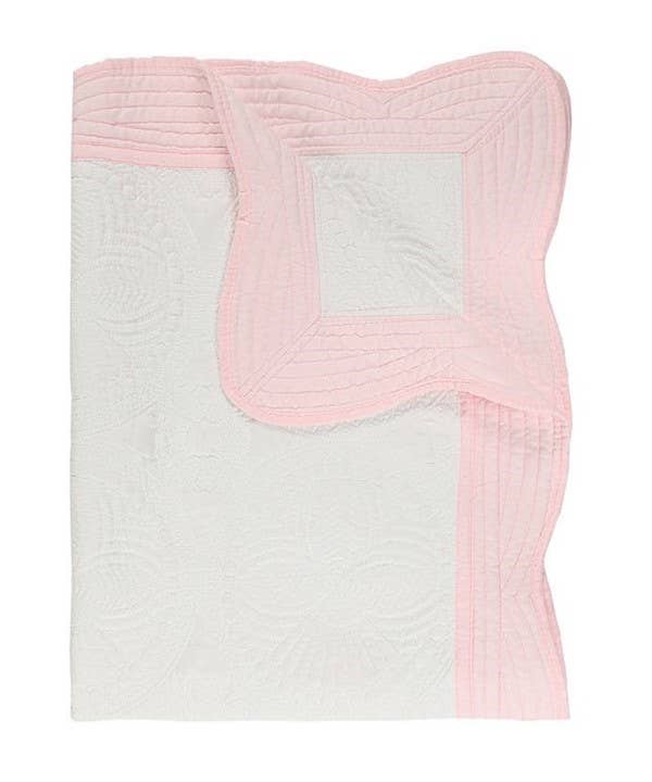 Heirloom Quilt - Baby Quilt Blanket Monogram - themonogram manor 