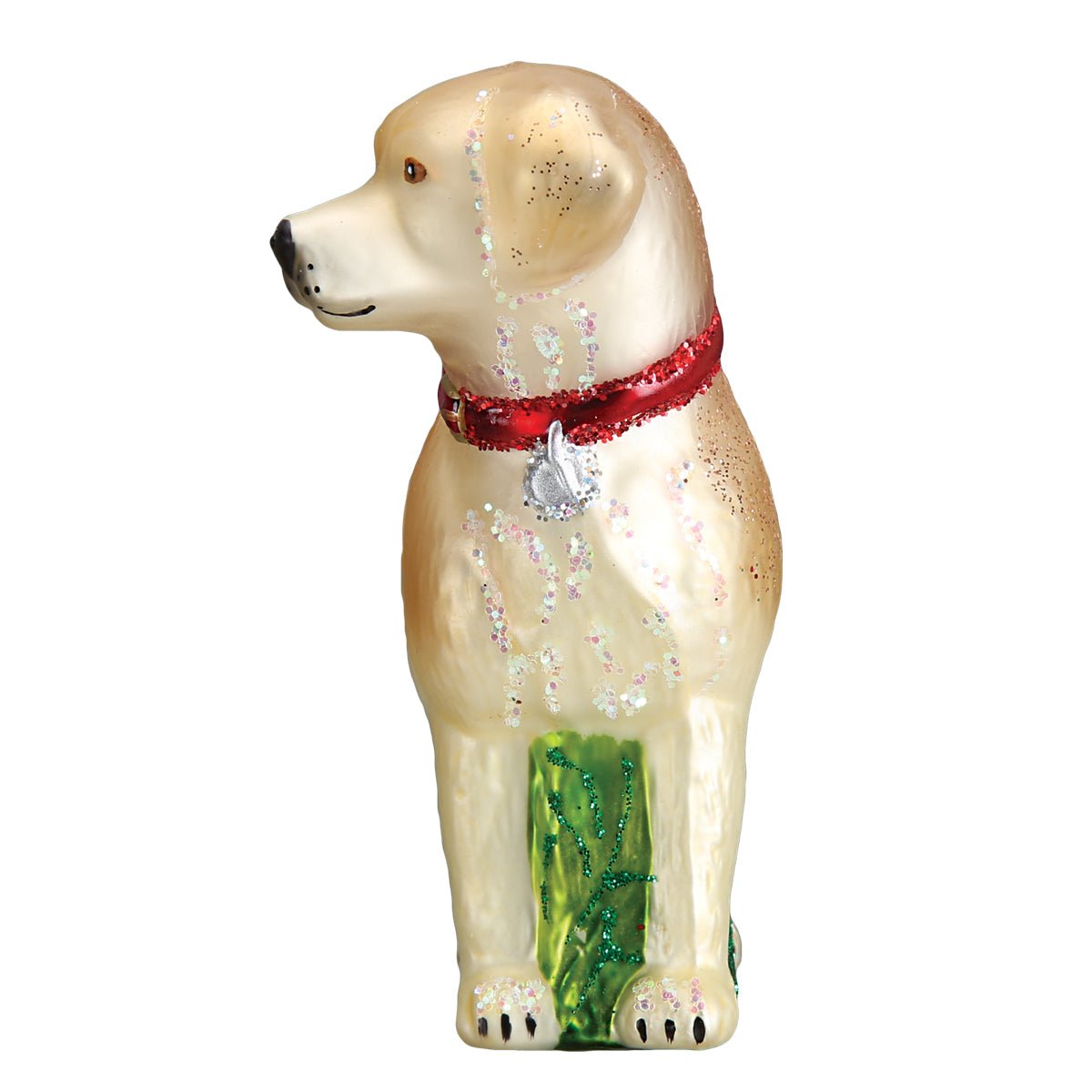 Standing Yellow Lab Ornament - themonogram manor 