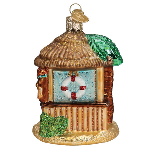 Tiki Hut Ornament - themonogram manor 
