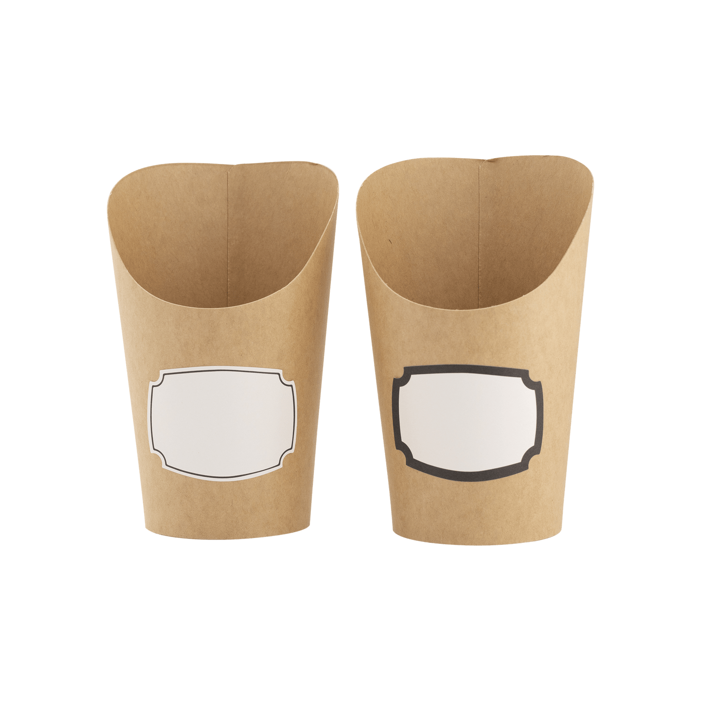 PLCC1673 - Kraft Charcuterie Cups with sticker labels (24ct) - themonogram manor 