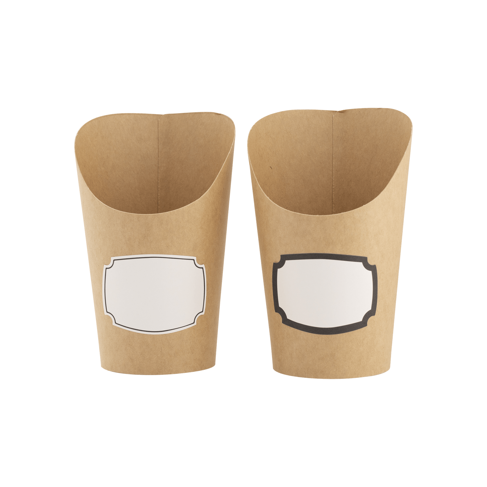 PLCC1673 - Kraft Charcuterie Cups with sticker labels (24ct) - themonogram manor 