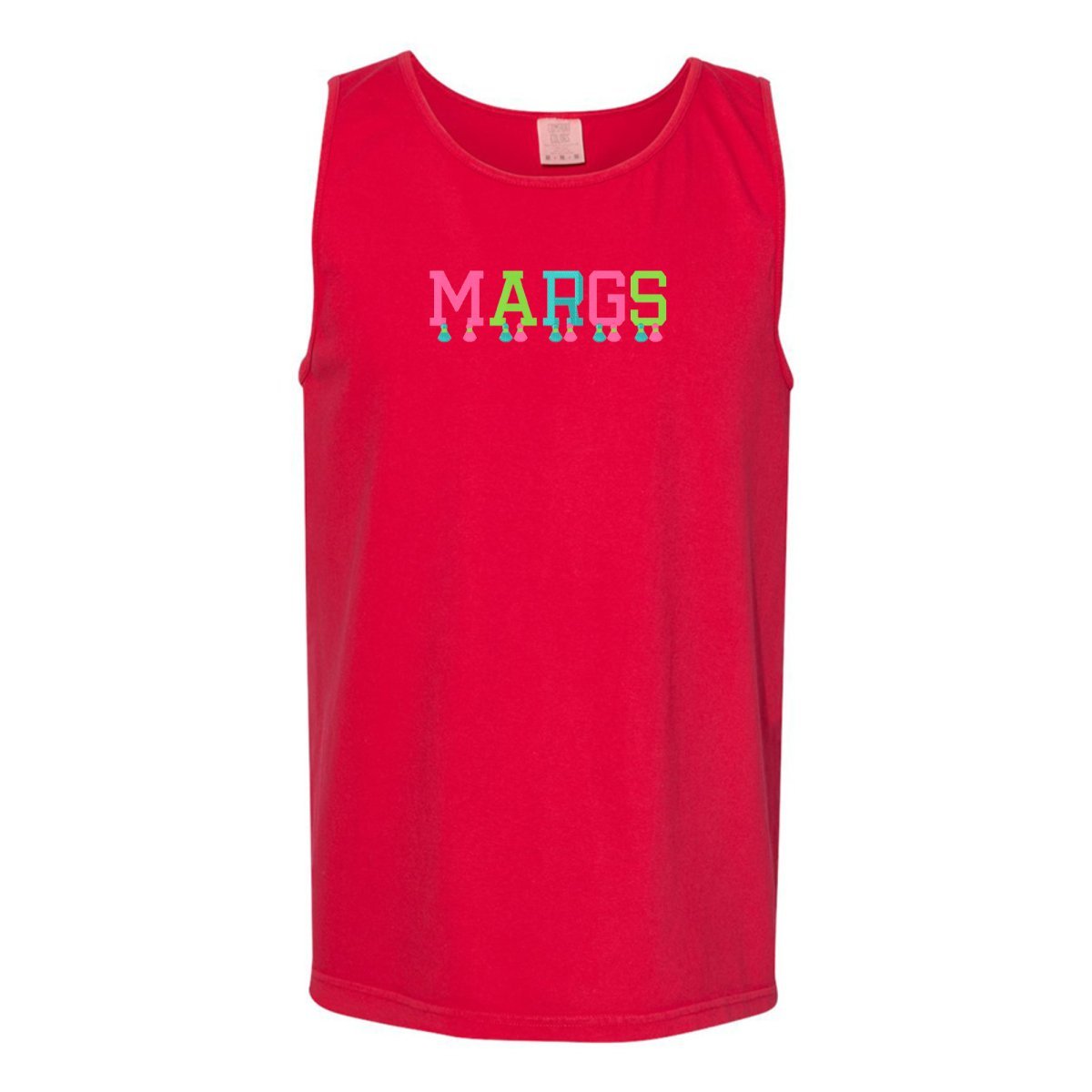 Embroidered Tasseled 'Margs' Tank Top - themonogram manor 