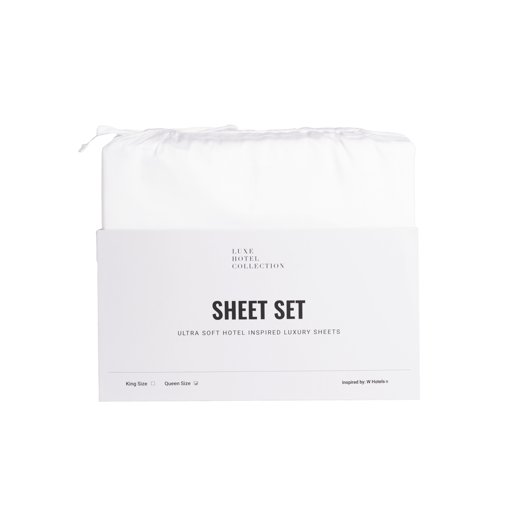 Cotton Blend Midnight Sheet Set - themonogram manor 
