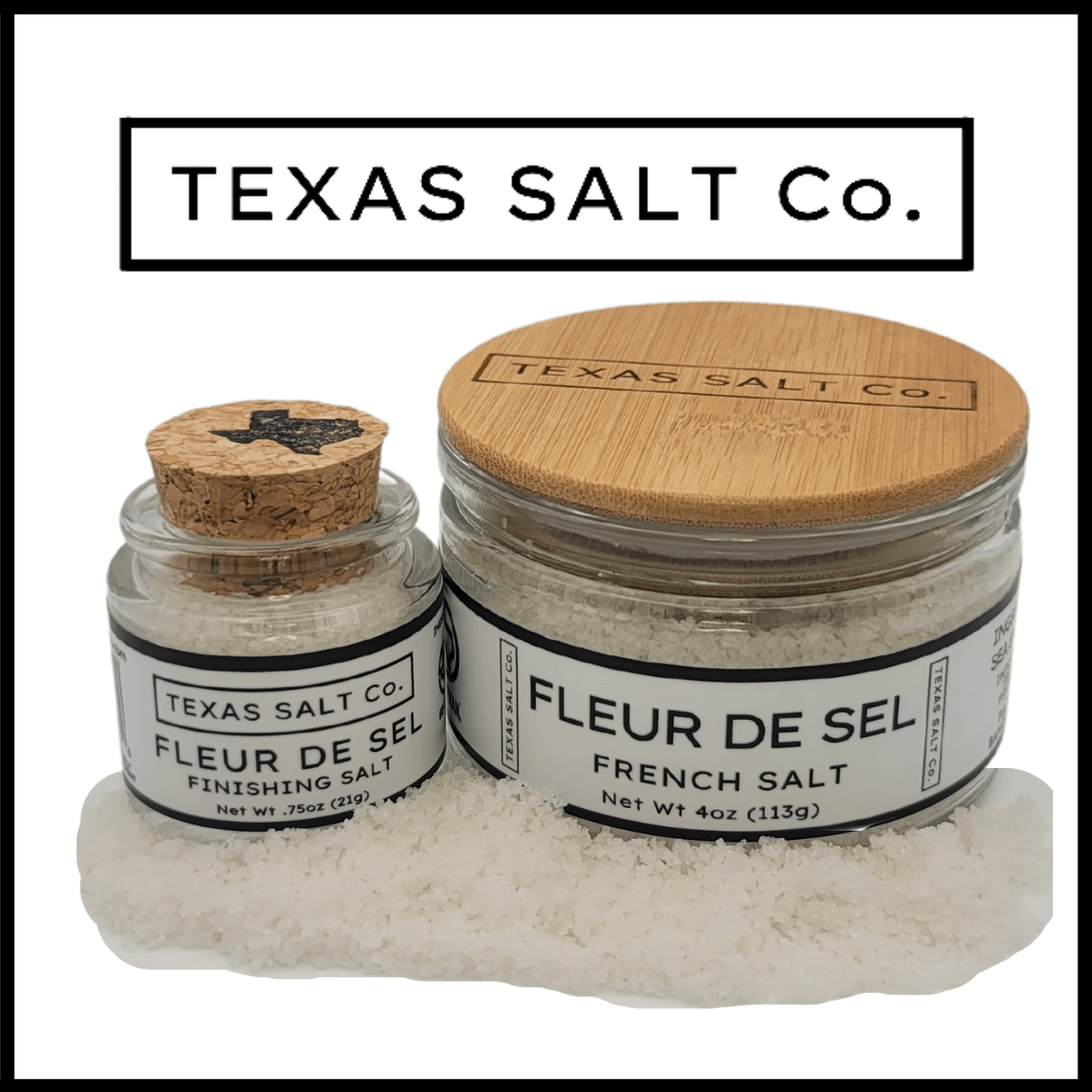 Fleur De Sel French Salt - themonogram manor 