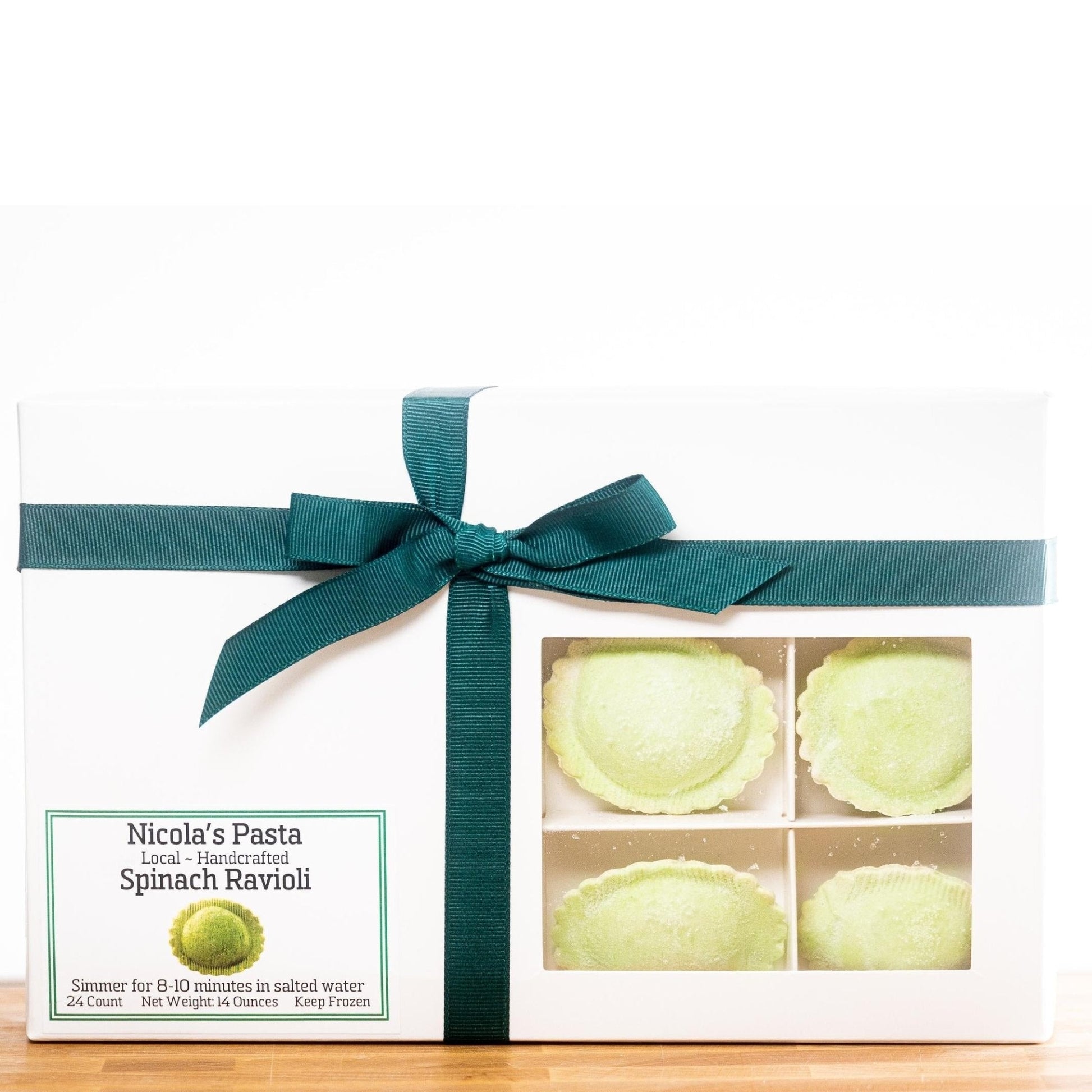 Spinach Ravioli - themonogram manor 
