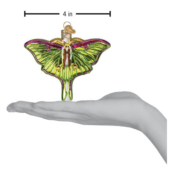 Luna Moth Ornament - themonogram manor 