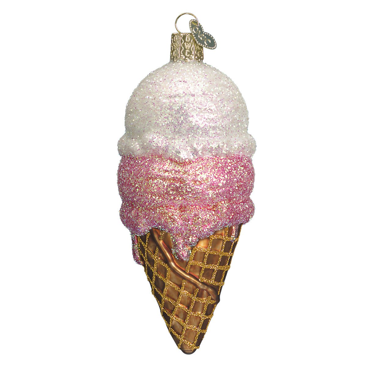 Ice Cream Cone Ornament - themonogram manor 
