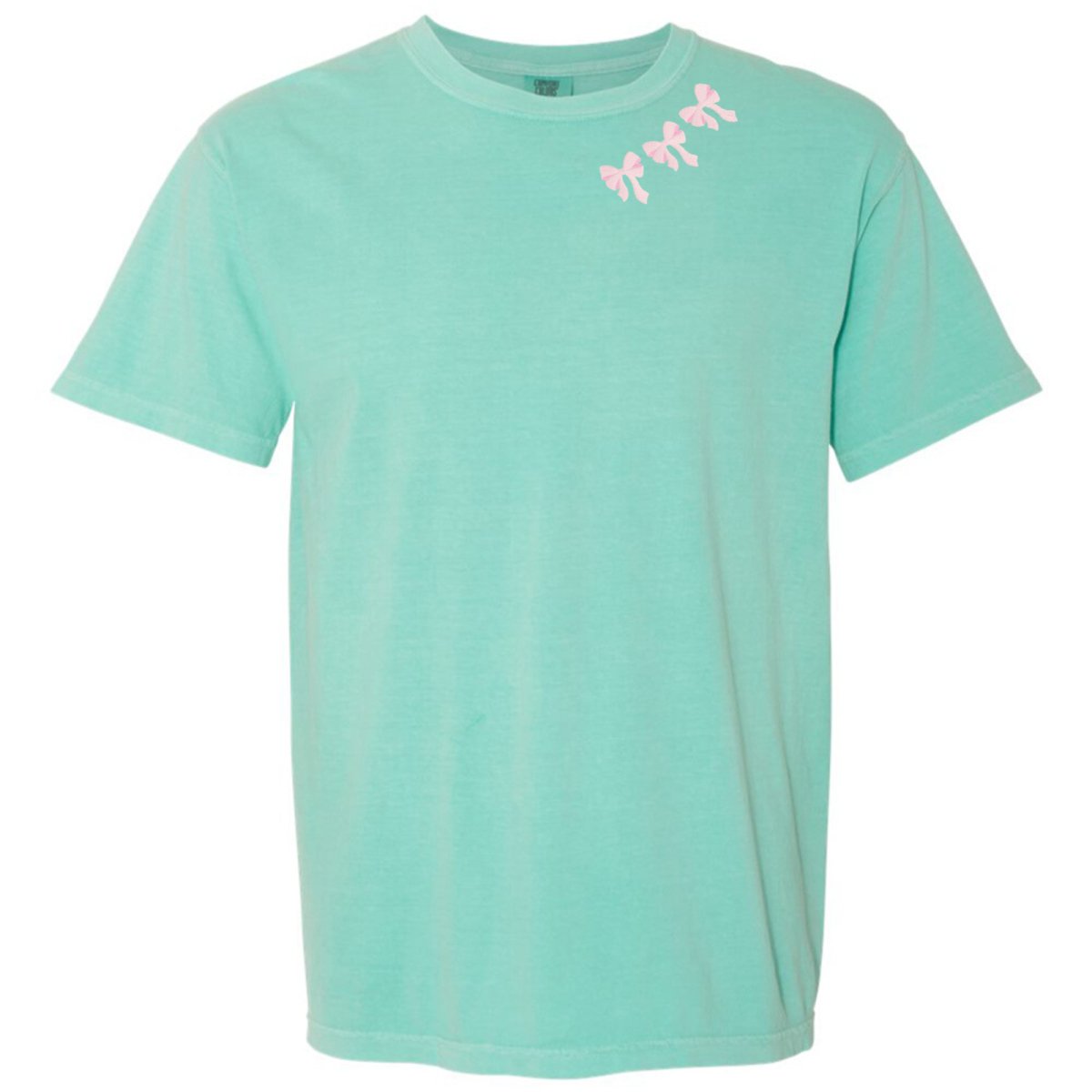 Embroidered 'Bow Collar' T-Shirt - themonogram manor 
