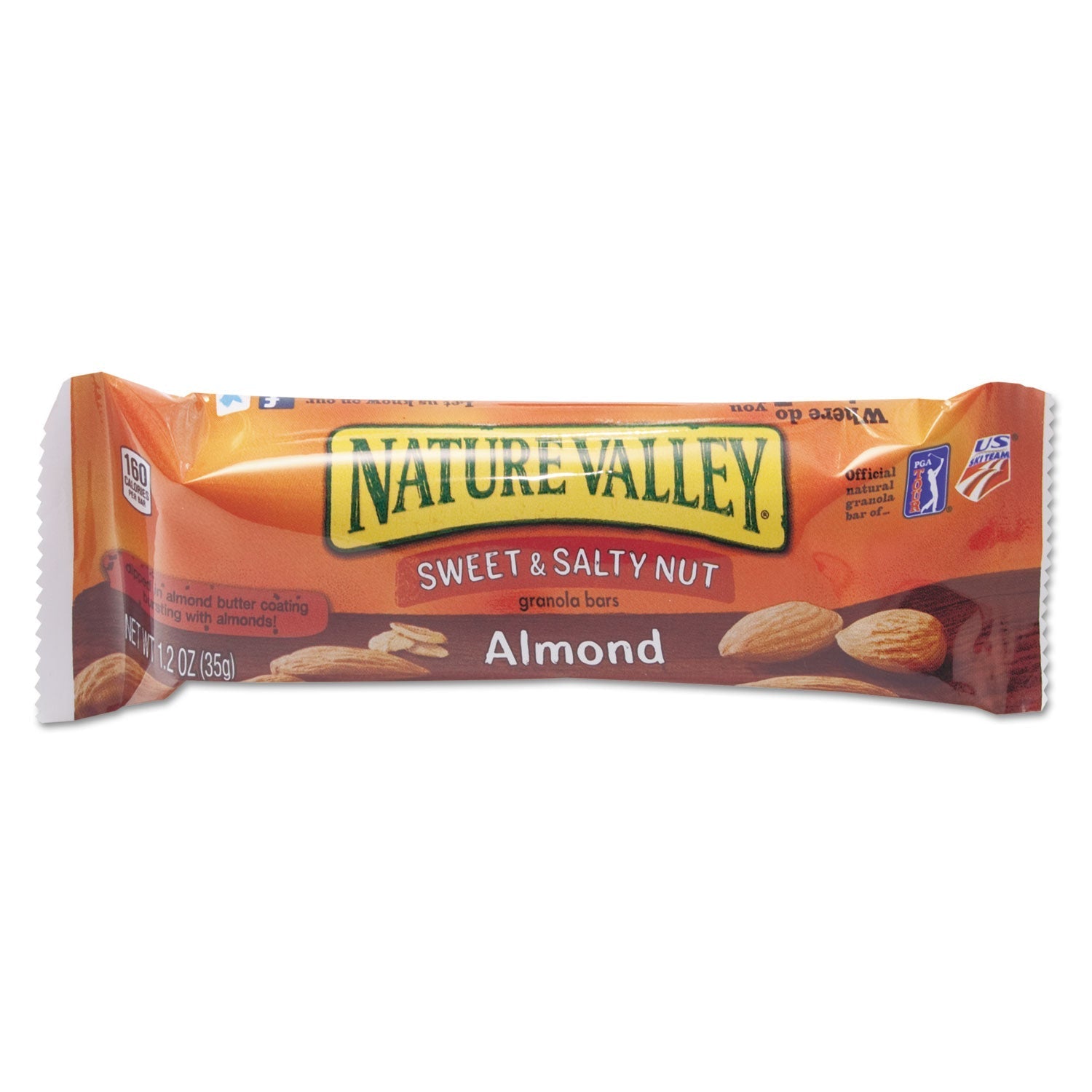 Nature Valley Granola Bars, Sweet and Salty Nut Almond Cereal, 1.2 oz Bar, 16/Box - themonogram manor 