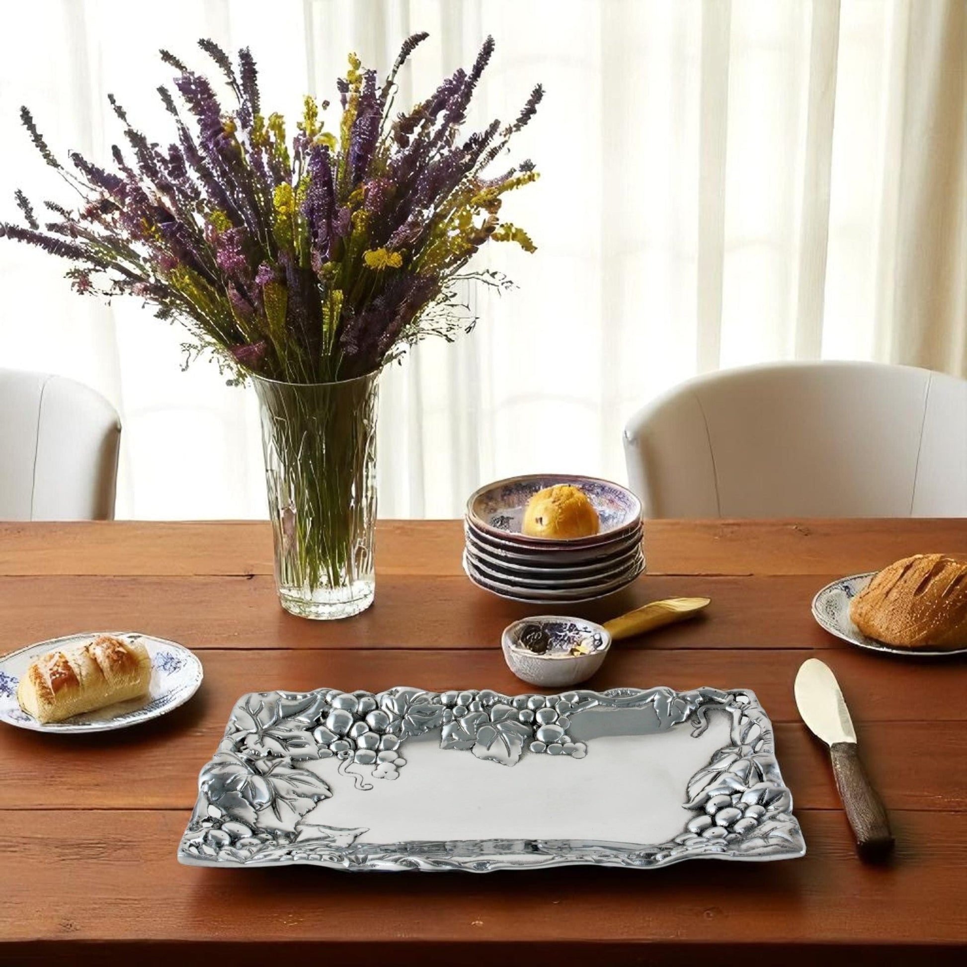 Grape Bread Tray 6x12 - themonogram manor 