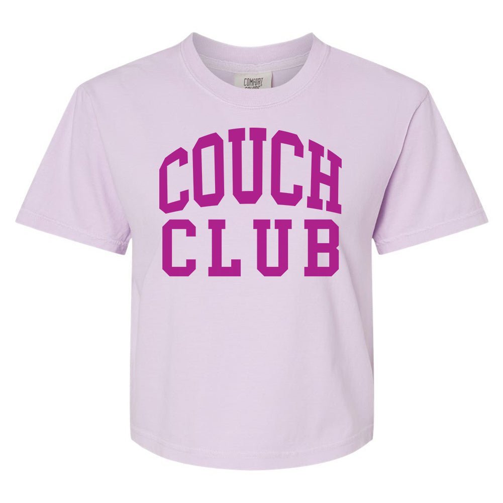 'Team Nap/Couch Club' Boxy T-Shirt - themonogram manor 