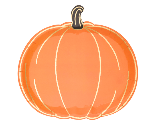 Boo Bold Assorted Die Cut Salad Plates/8pk - themonogram manor 