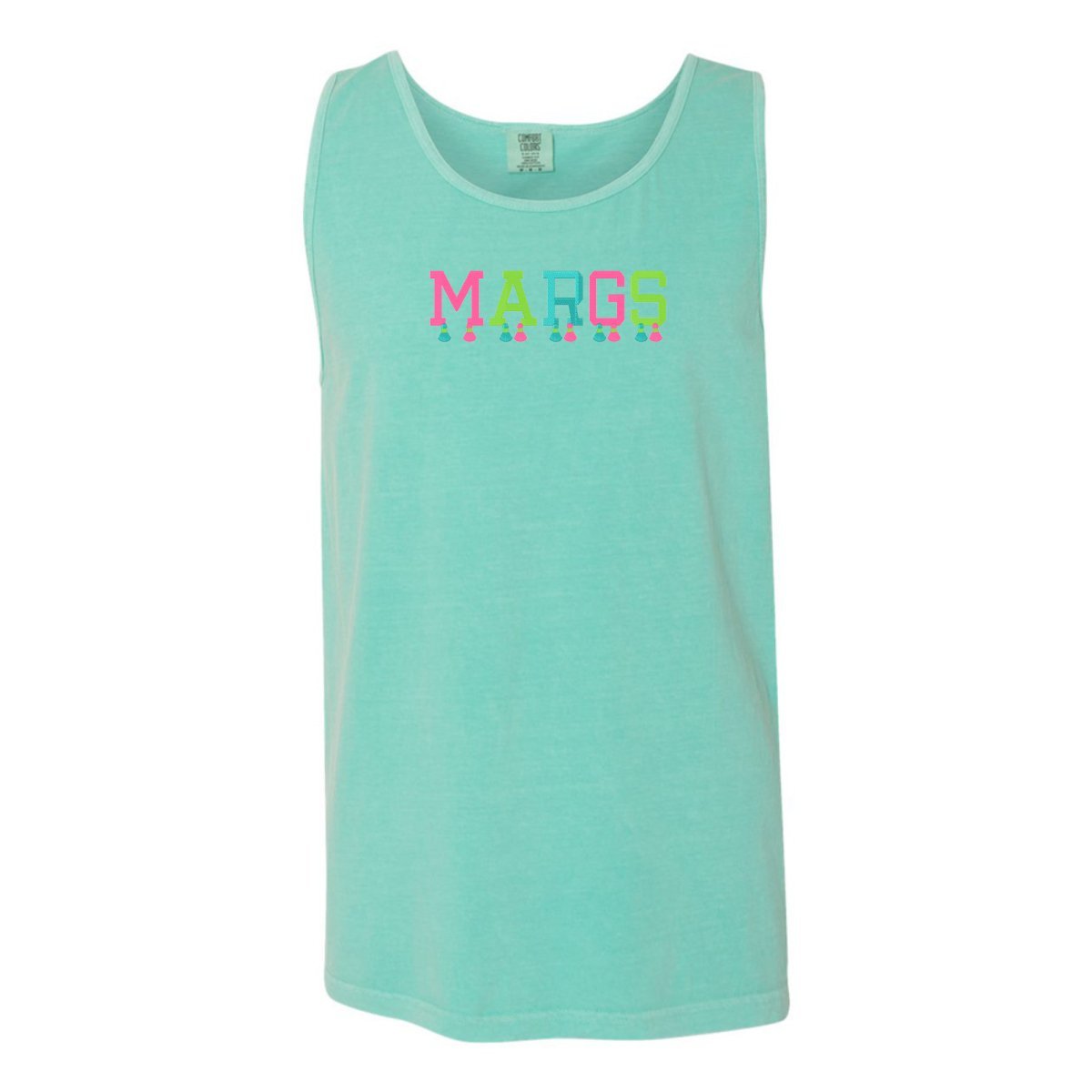Embroidered Tasseled 'Margs' Tank Top - themonogram manor 