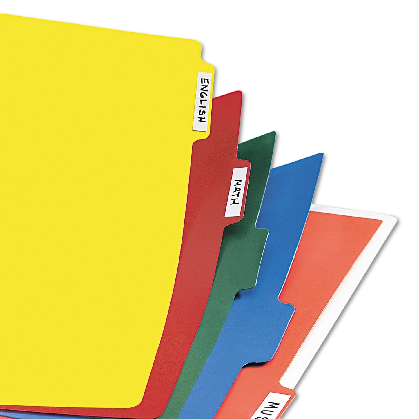 Avery Heavy - Duty Plastic Dividers with Multicolor Tabs and White Labels , 8 - Tab, 11 x 8.5, Assorted, 1 Set - themonogram manor 