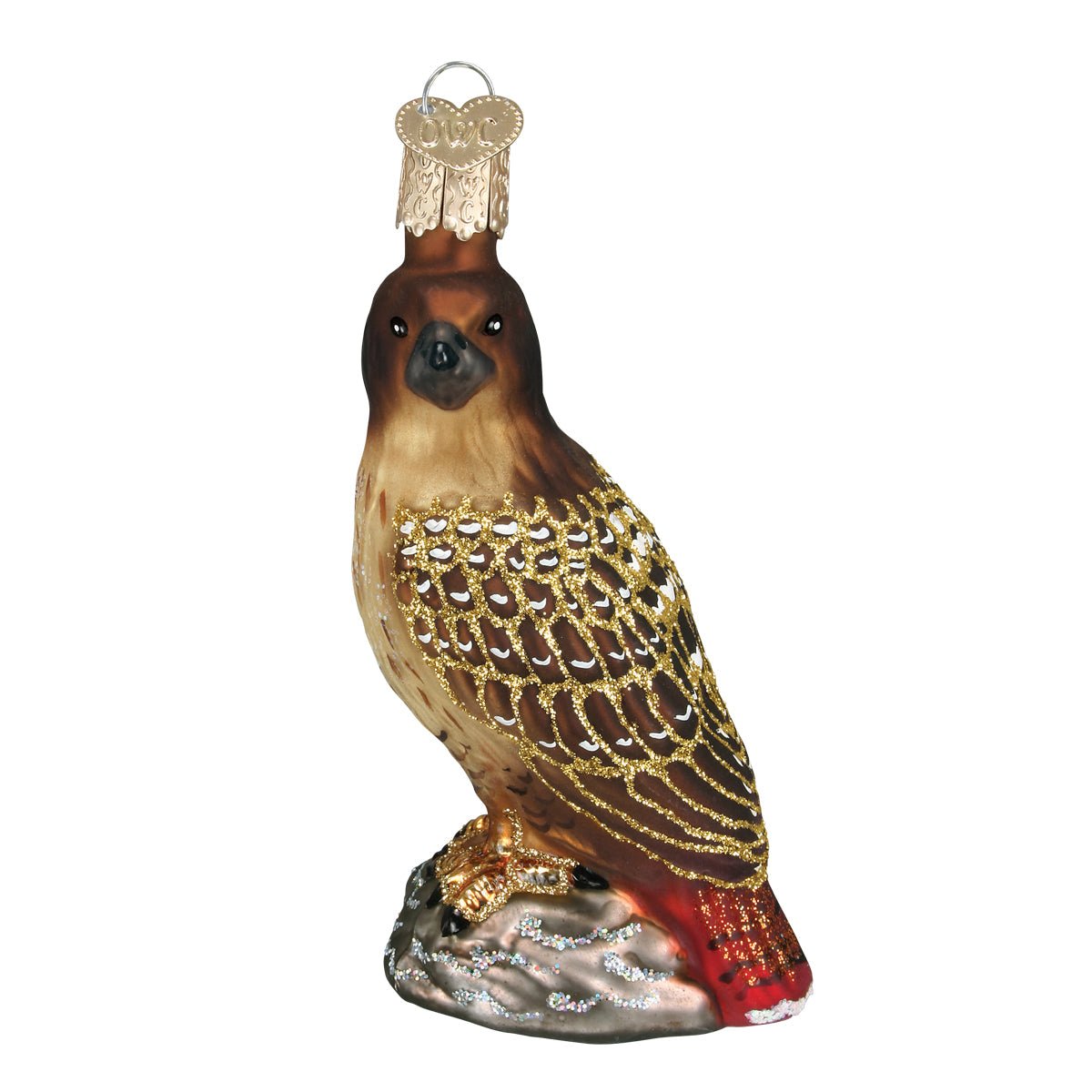 Red - tailed Hawk Ornament - themonogram manor 
