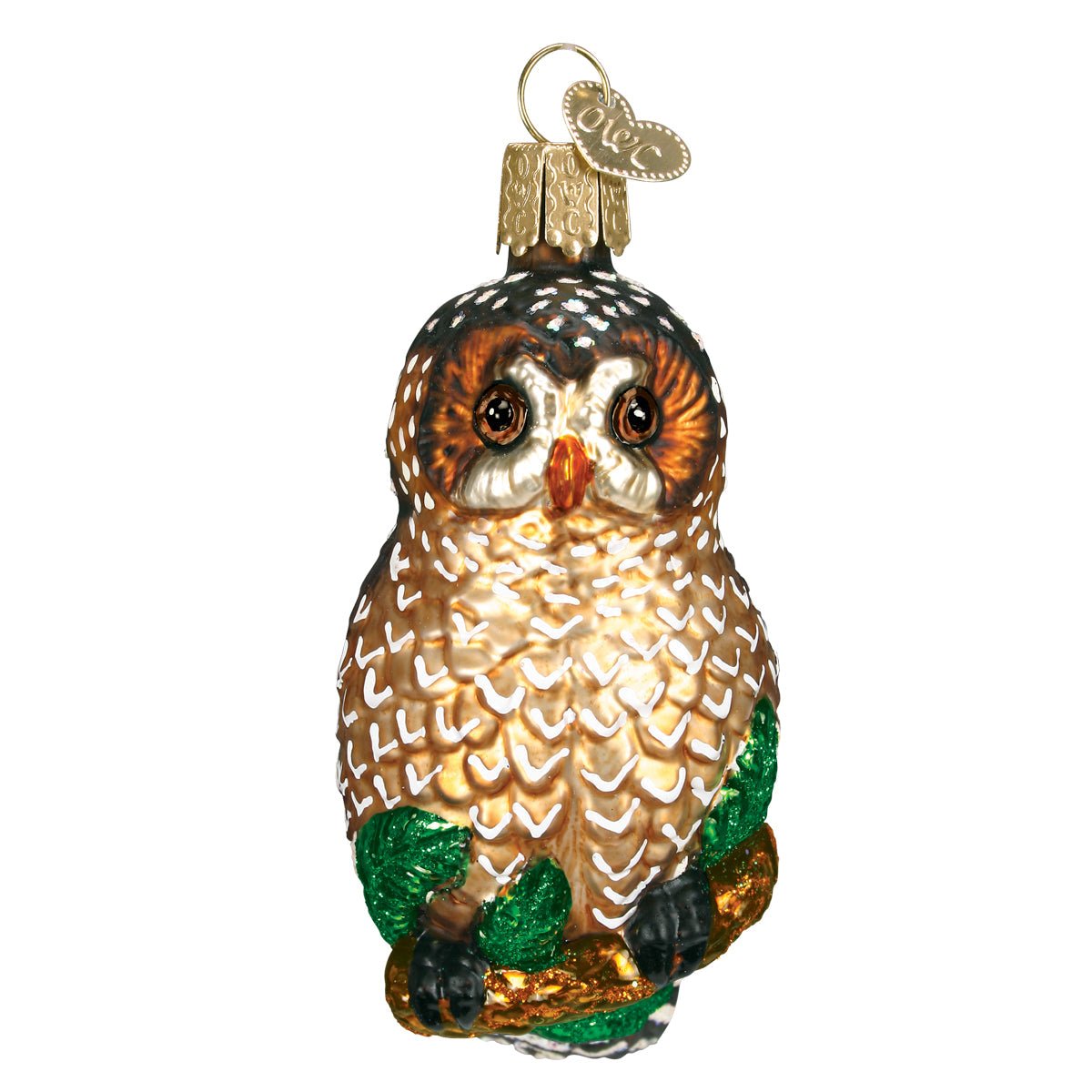 Spotted Owl Ornament - themonogram manor 