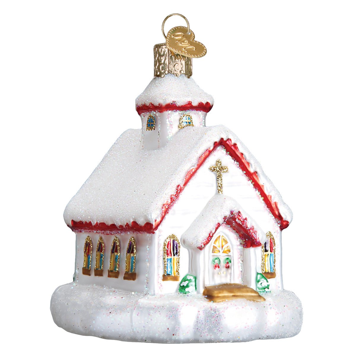 Country Church Ornament - #themonogram manor #