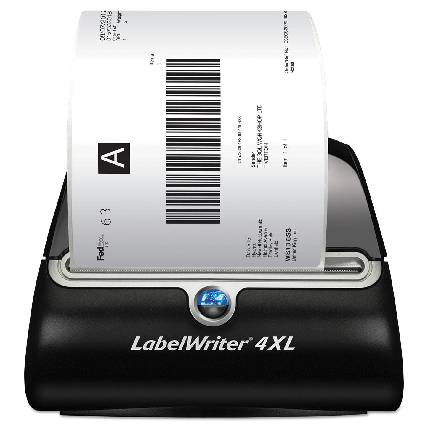 DYMO LabelWriter 4XL Label Printer, 53 Labels/min Print Speed, 7.3 x 7.8 x 5.5 - themonogram manor 