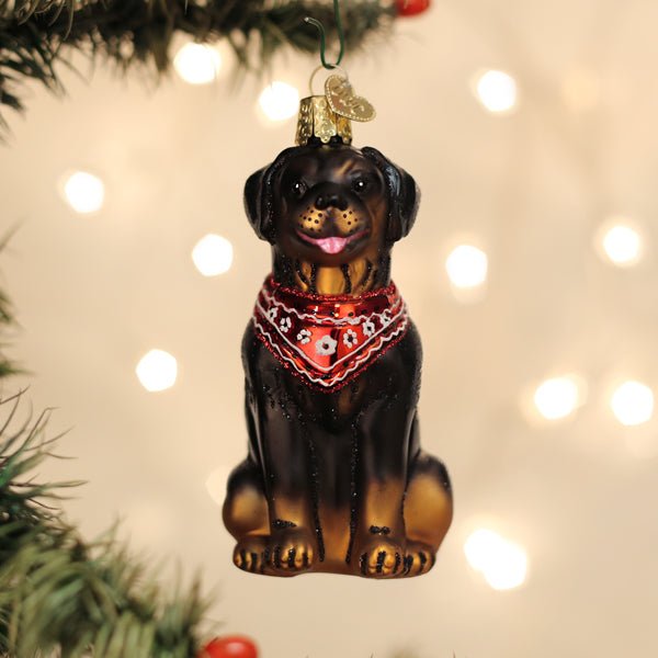 Rottweiler Ornament - themonogram manor 