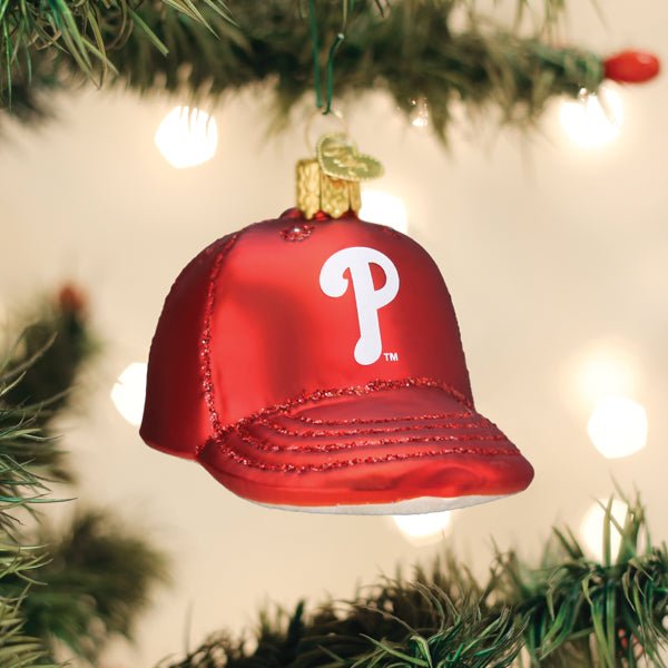 Phillies Baseball Cap Ornament - #themonogram manor #