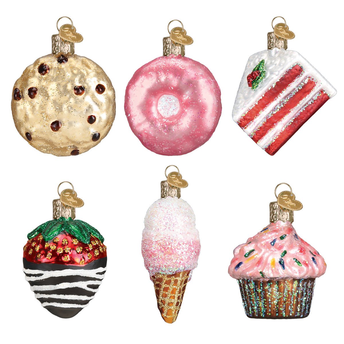 Mini Dessert Ornament Set - themonogram manor 