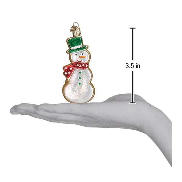 Snowman Sugar Cookie Ornament - #themonogram manor #