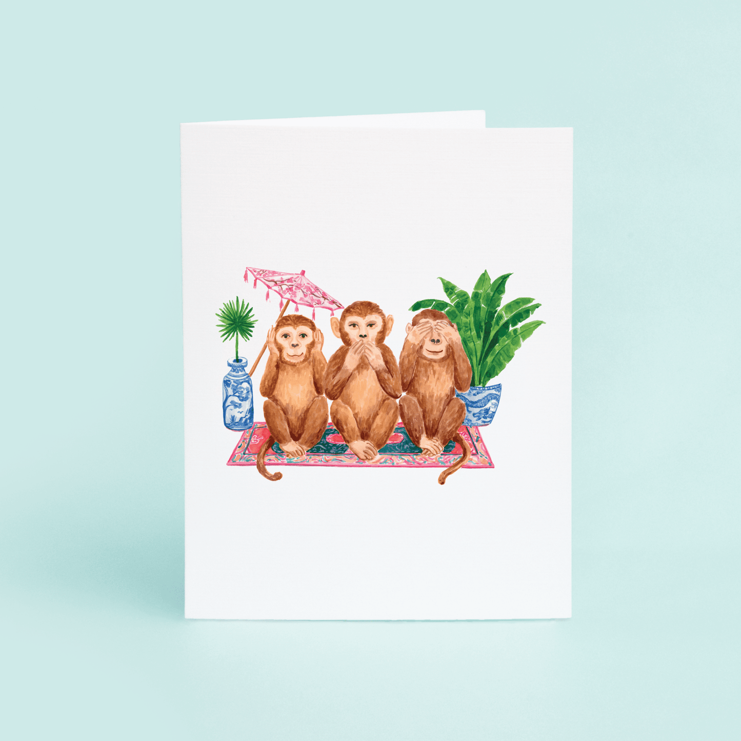 No Evil Monkeys - themonogram manor 