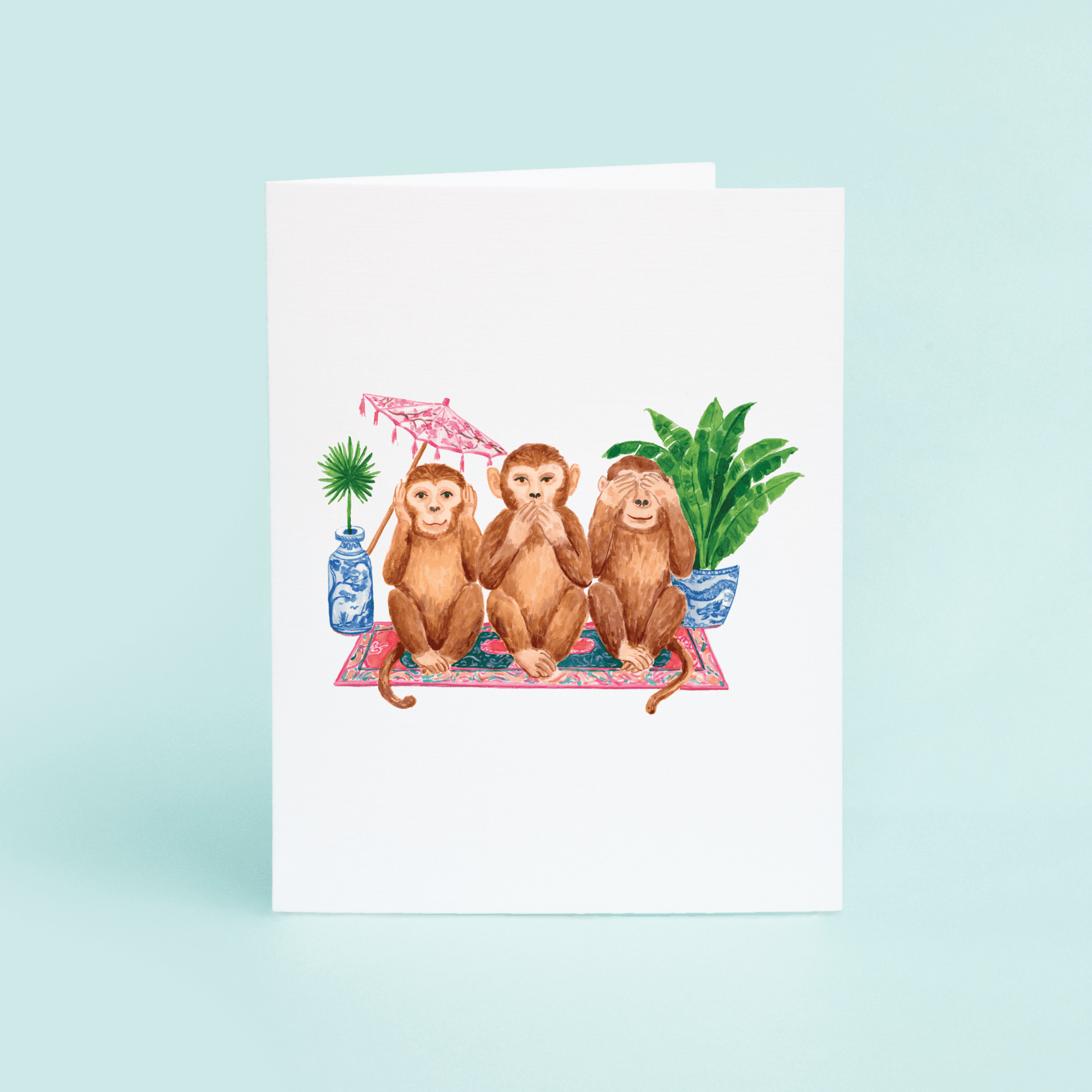 No Evil Monkeys - themonogram manor 