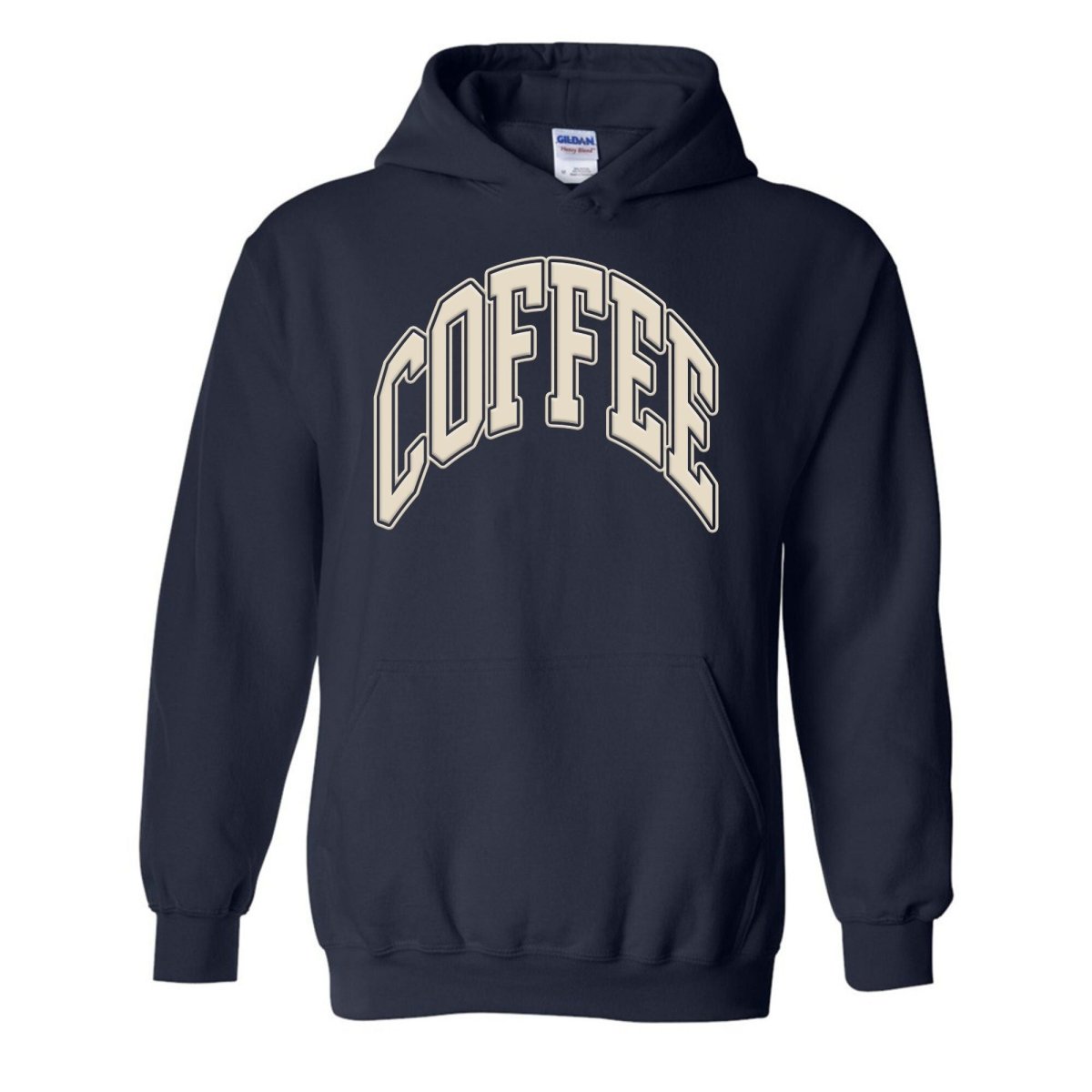 'Coffee' PUFF Hoodie - themonogram manor 