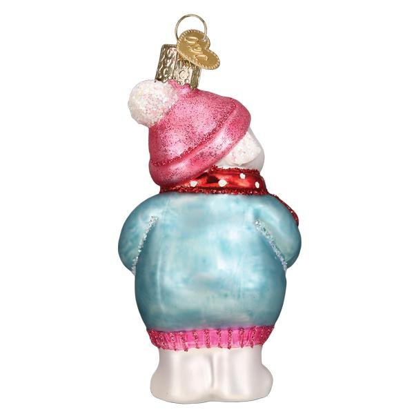 Expectant Snowlady Ornament - themonogram manor 