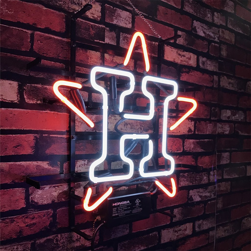Houston Astros Neon Sign Light - themonogram manor 