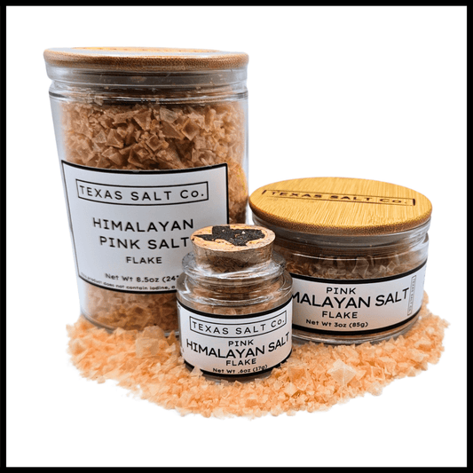 Himalayan Pink Flake Salt - themonogram manor 