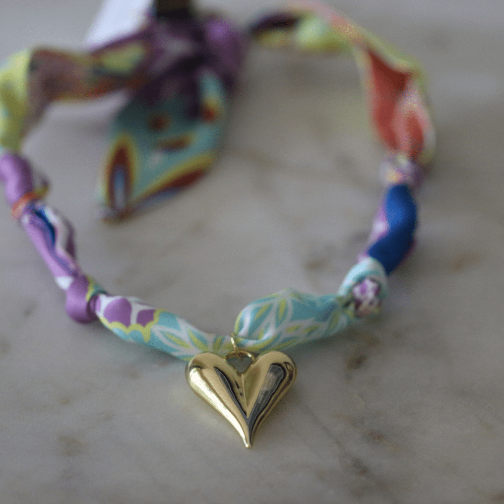 Love Note Scarf Necklace - themonogram manor 