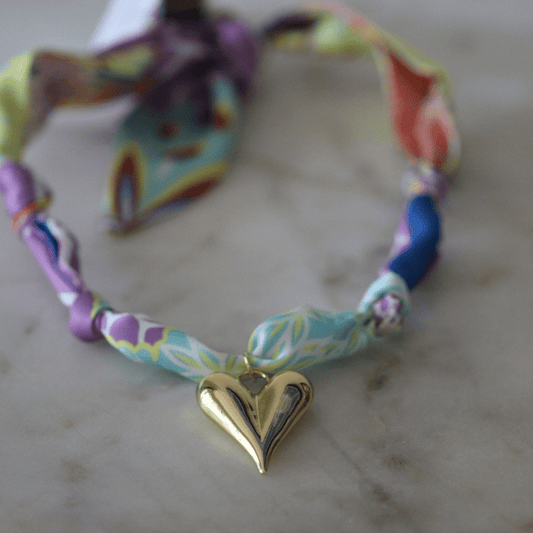 Love Note Scarf Necklace - themonogram manor 