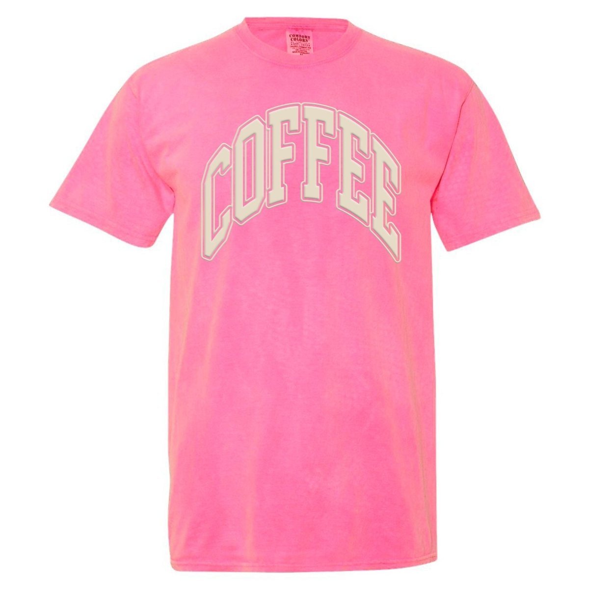 'Coffee' PUFF T-Shirt - themonogram manor 