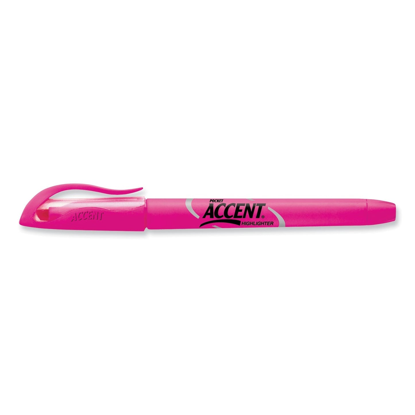 Sharpie Pocket Style Highlighters, Fluorescent Pink Ink, Chisel Tip, Pink Barrel, Dozen - themonogram manor 