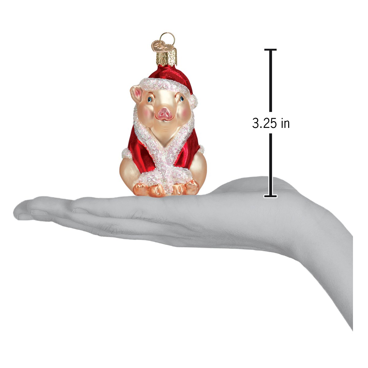 Christmas Ham Ornament - #themonogram manor #