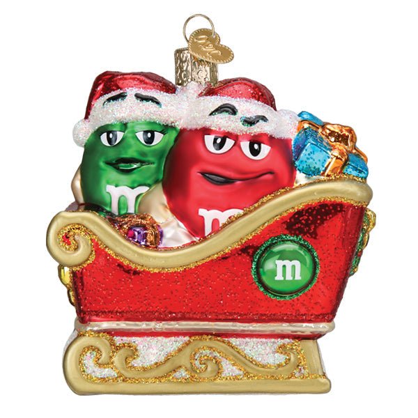 M&M'S In Sleigh Ornament - themonogram manor 