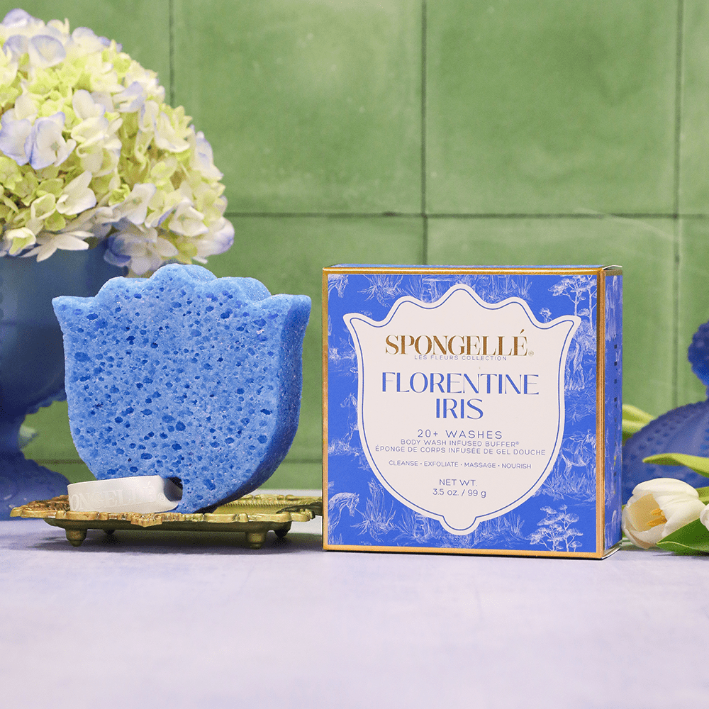 Florentine Iris | Les Fleurs Body Buffer - themonogram manor 
